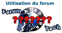 Conditions d'utilisation du forum