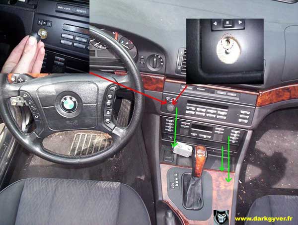console centrale E39 00