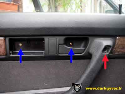 garniture porte arriere E34 05