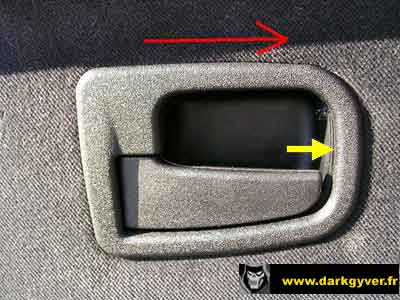garniture porte arriere E36 03
