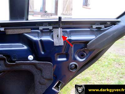 garniture porte arriere-E39 19