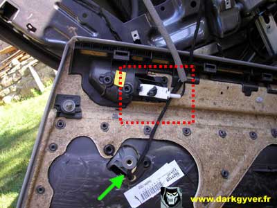 garniture porte arriere E46 08