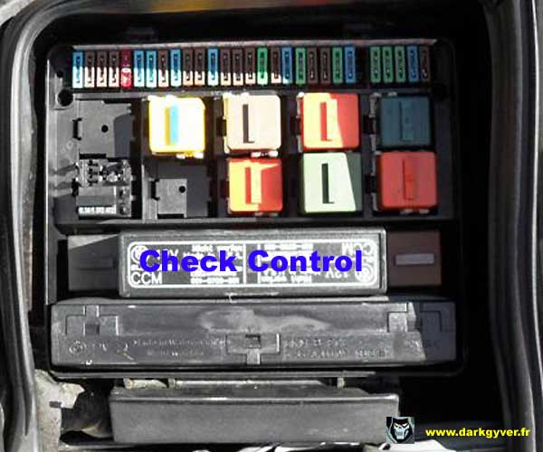 Module check control E32 1