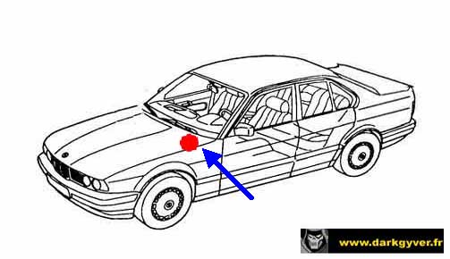 boitier avant gauche E32