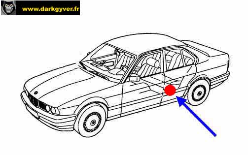 boitier arriere gauche E34
