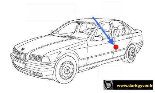 boitier arriere gauche et C E36