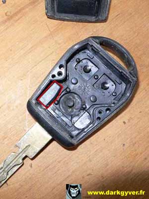 remplacement cle 433Mhz 07